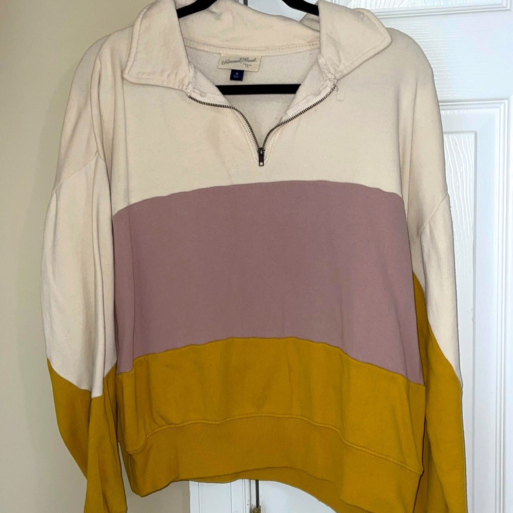 Multi colored Quarter zip!